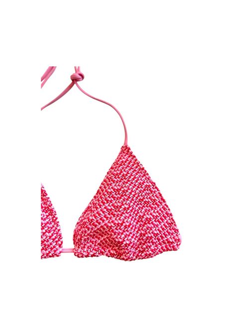 Costume donna Leah MC2 Saint Barth 00337H Rosa crochet spalline sottili coppe rimovibili MC2 SAINT BARTH | Costume | LEAH00337H21